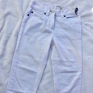 👖 Crewcuts Girls White Jeans - Gently Worn 💕